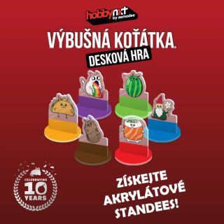 🔥🐱VÝBUŠNÁ KOŤÁTKA SLAVÍ 10. VÝROČÍ DESKOVOU HROU🐱🔥 10 let v chaosu vrcholí vydáním zcela nové nepředvídatelné deskové hry...